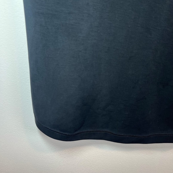 NUX Womens Sleek Sweat Ultra Soft Pullover Crew Neck Sweatshirt Black Yoga Small - Picture 10 of 14